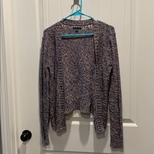 American Eagle confetti cardigan